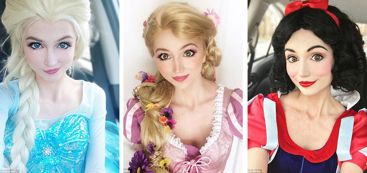 Девушка отдала $14 тысяч, чтобы быть похожей на принцессу Disney